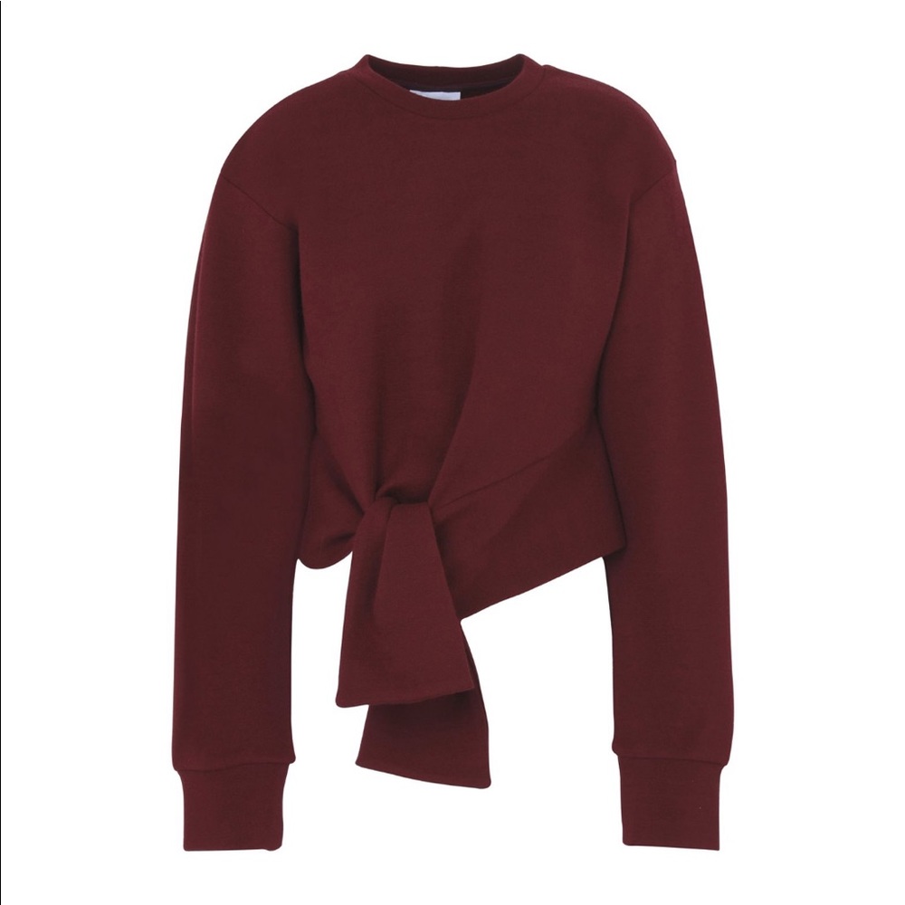 NWOT C/MEO Collective Front-Tie Sweater, XS!